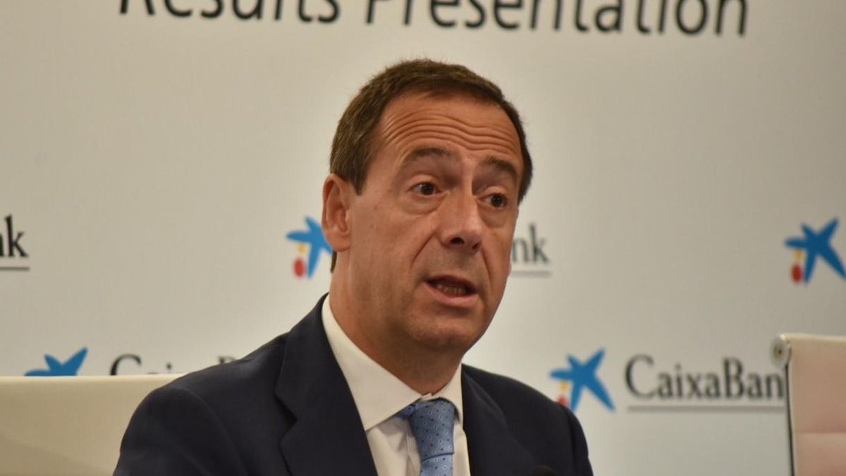 El consejero delegado de CaixaBank, Gonzalo Gortázar.