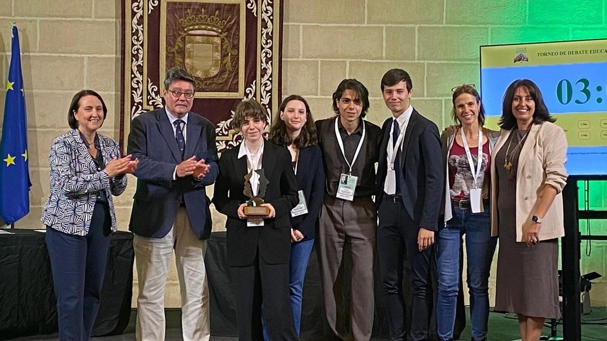 Alumnos del IES Ángel de Saavedra de Córdoba.