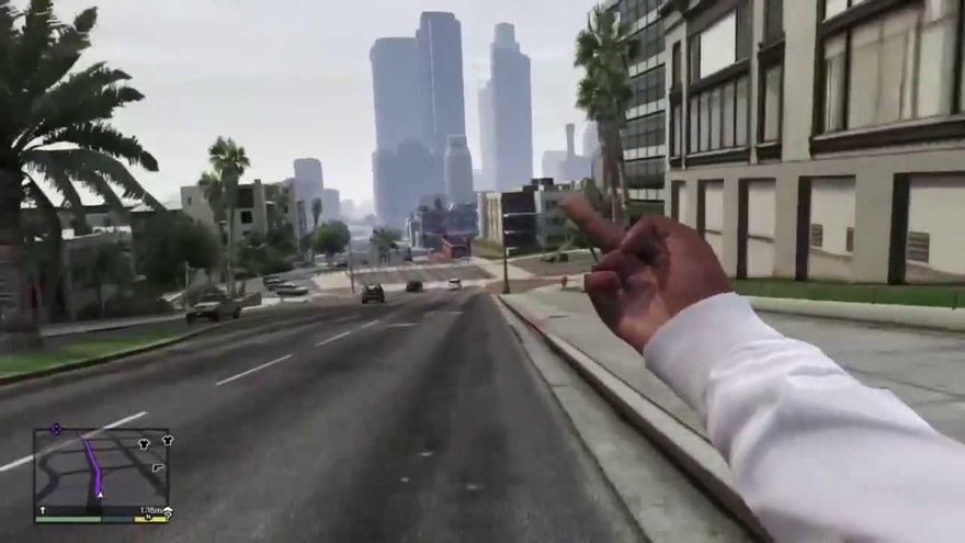 Un modder consigue hacer de GTA 5 un juego en primera persona... ¡en Xbox 360!