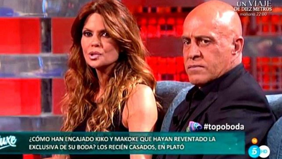 Makoke y Kiko Matamoros en una de sus apariciones en el 'Deluxe'