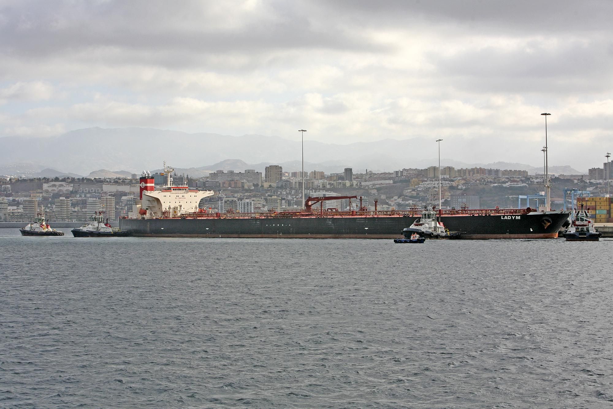 Llegada del 'Lady M' al Puerto de La Luz y de Las Palmas (ALEJANDRO RAMOS)