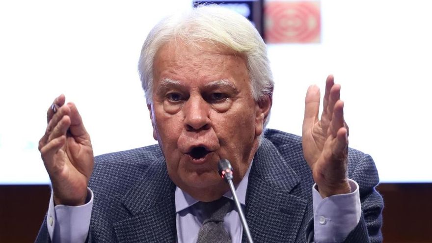 El expresidente del Gobierno Felipe González.
