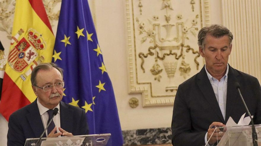 Feijóo pide la expulsión de todos los migrantes de Ceuta: "Ni mayores ni menores, han de regresar todos"