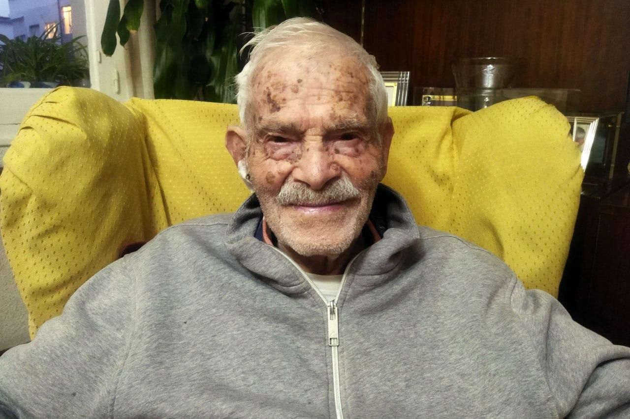 Maximino de Cos Borbolla, recientemente fallecido a los 103 años.