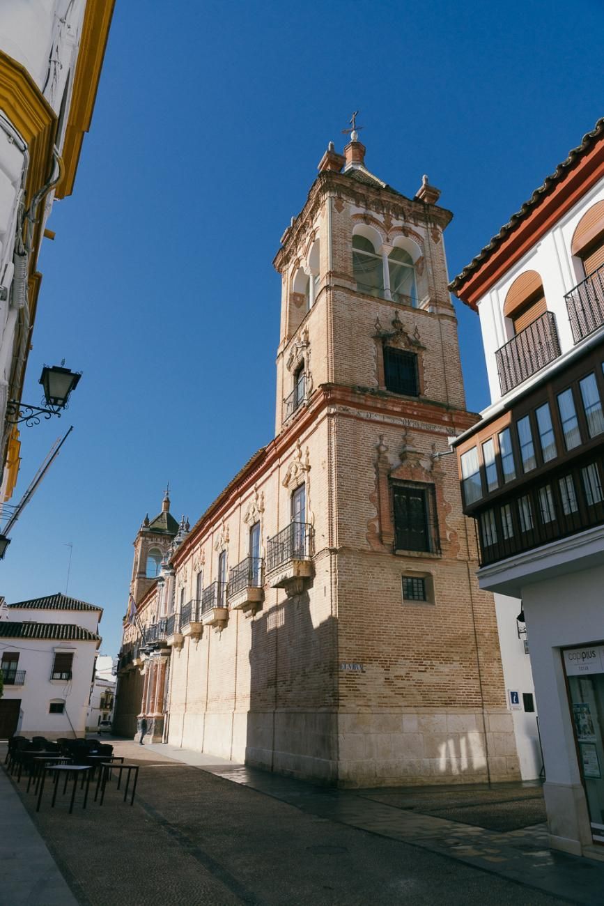 Torre barroca del Palacio de Benamejí, ubicado en la localidad de Écija.