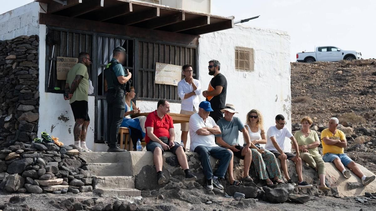 El derribo de una casa centenaria en la costa de Fuerteventura se paraliza por un defecto de notificación