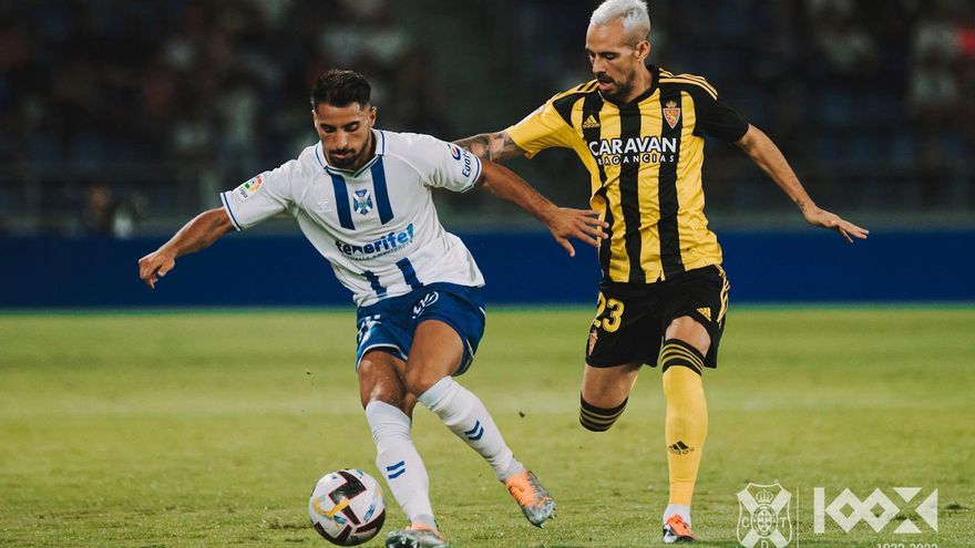 El Zaragoza retrata el momento del Tenerife y compromete a Ramis