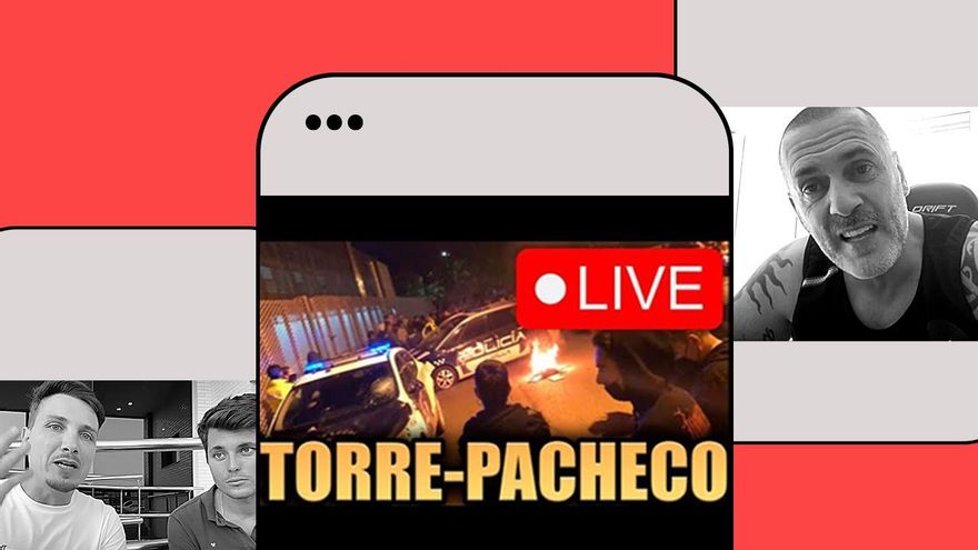 Influencers ultras: así es como los mercenarios del algoritmo monetizan crisis de odio como la de Torre Pacheco