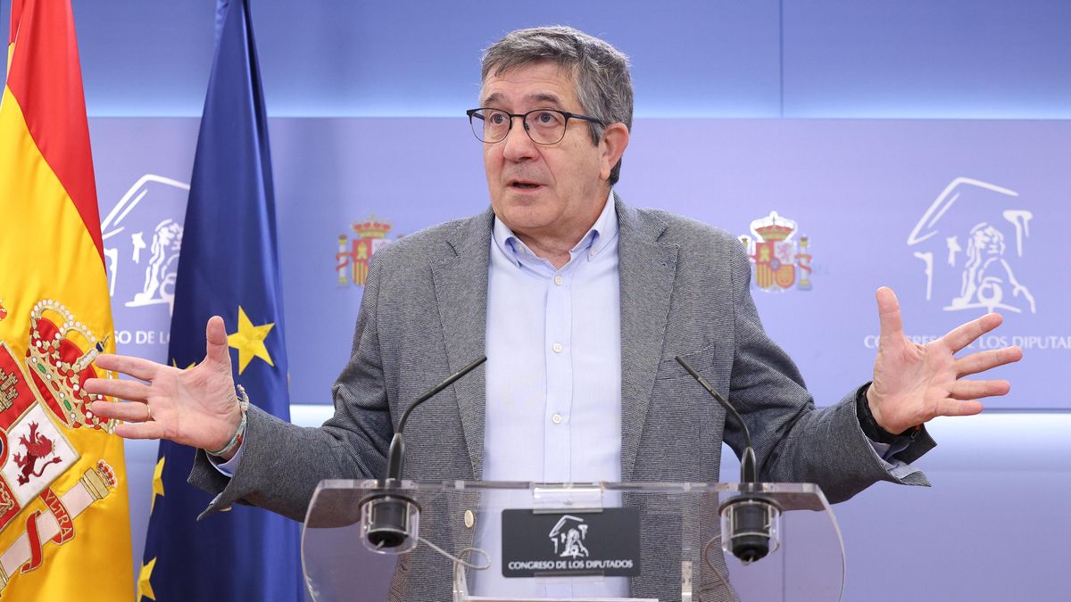 Patxi López, este martes en rueda de prensa