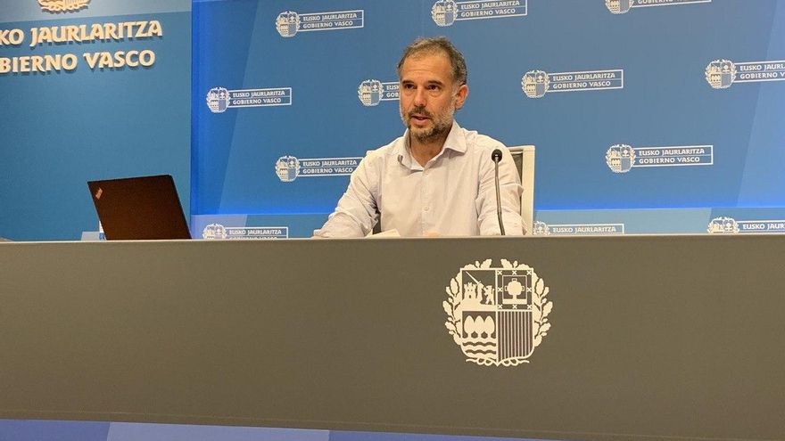 Ignacio Garitano, en su comparecencia ante los medios de comunicación