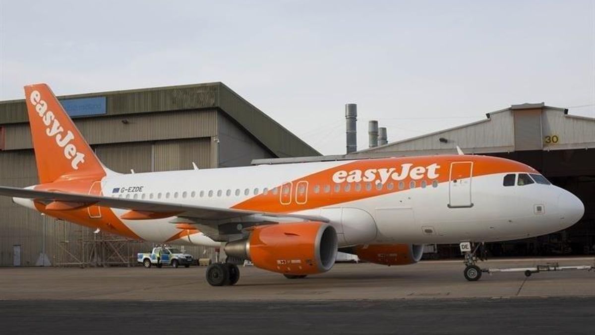 Avión de easyjet.