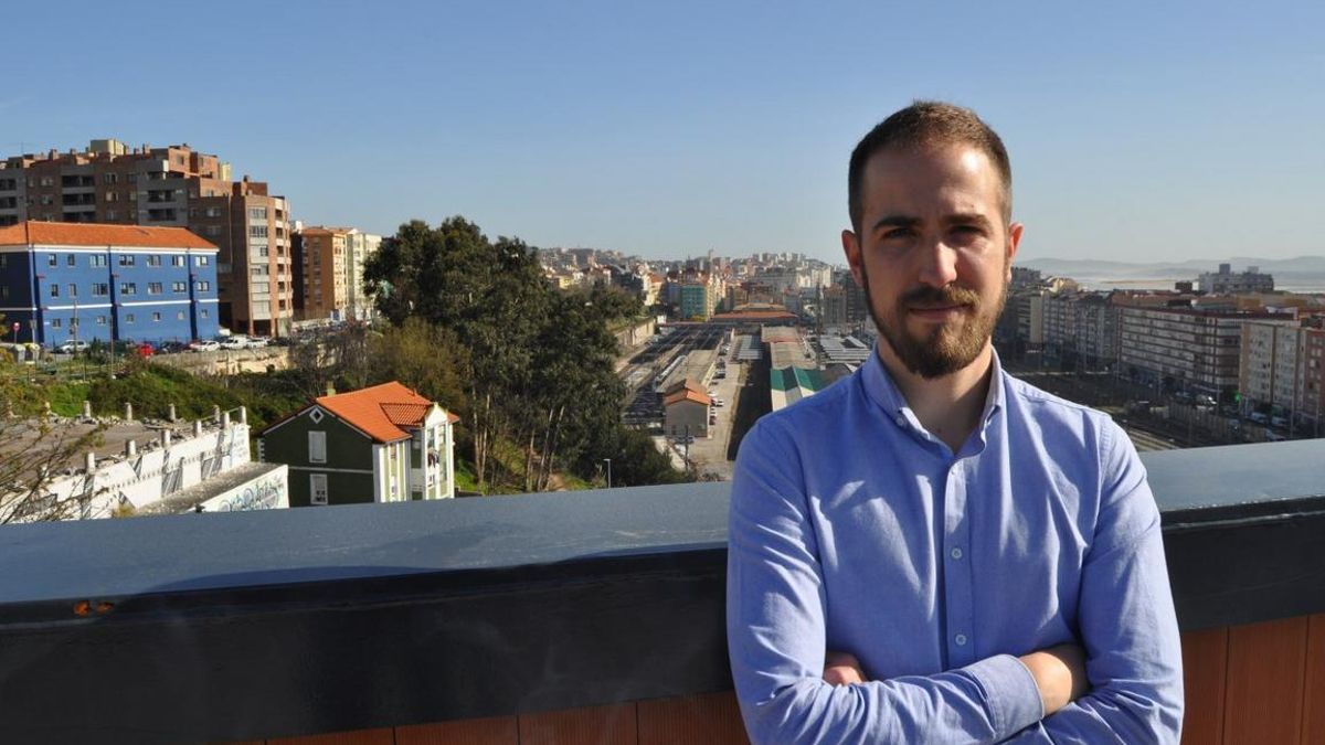 Luis del Piñal, cabeza de lista de Unidas Podemos en las elecciones generales.