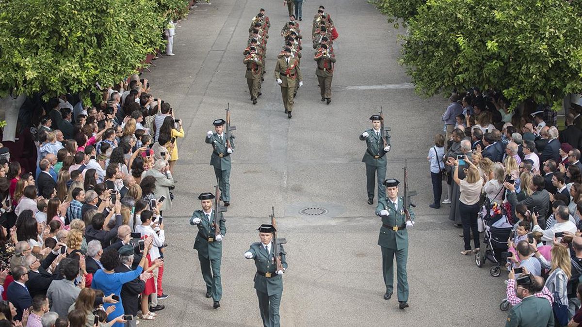 Guardias civiles, en la comandancia