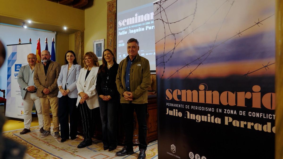 Córdoba vuelve a convertirse en el epicentro del periodismo de conflicto con el Seminario Julio Anguita Parrado