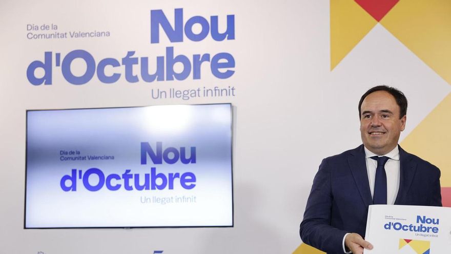 La Generalitat centra la campaña del 9 d'Octubre en los 750 años de la muerte de Jaume I: "Existe un hilo que nos vincula"