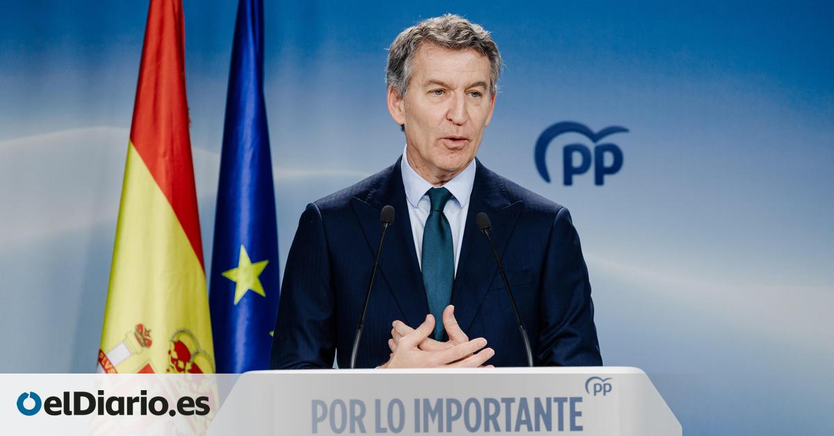 Feijóo anuncia una comisión de investigación en el Senado sobre el accidente  de Adamuz