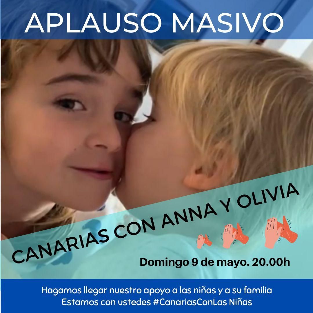 Cartel de la convocatoria del aplauso masivo.