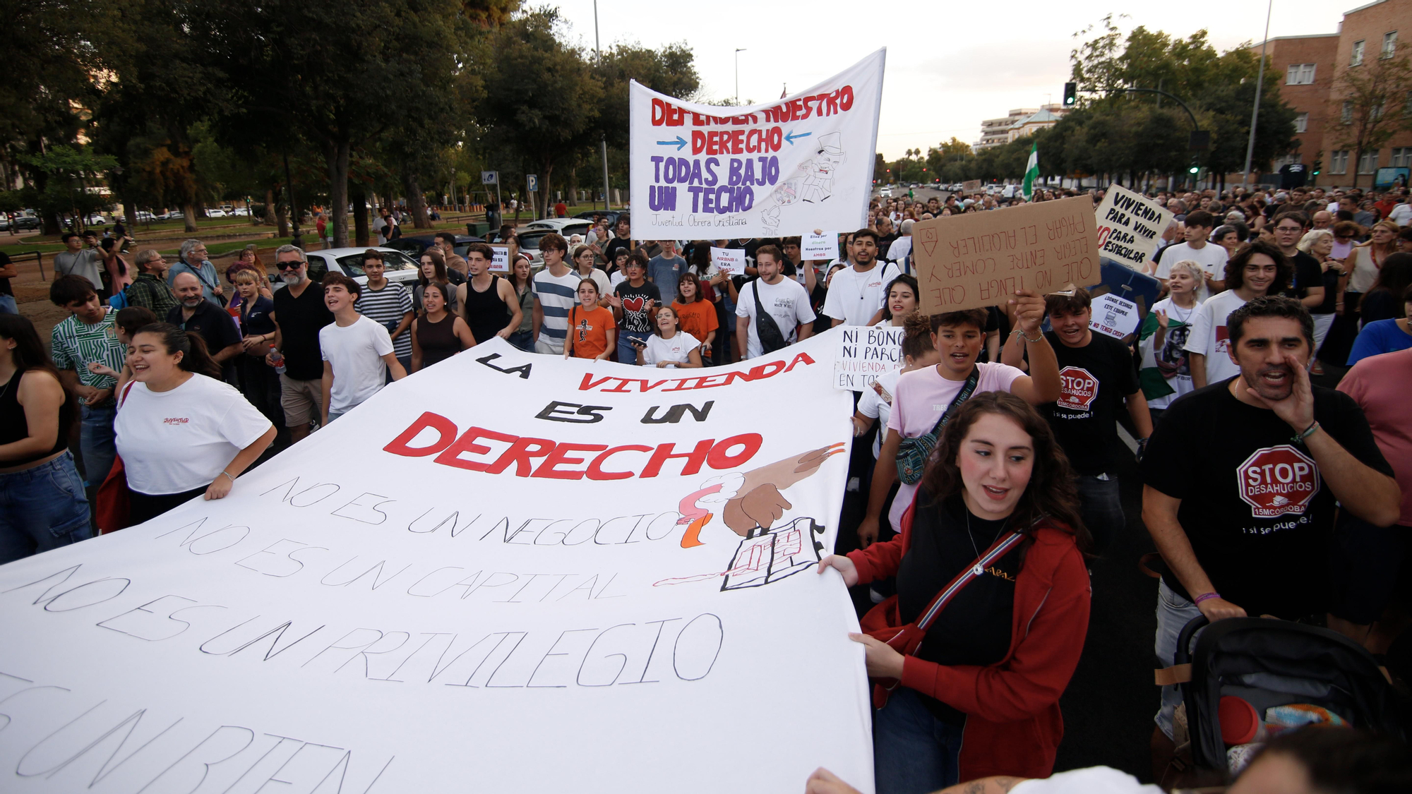Manifestación por la vivienda