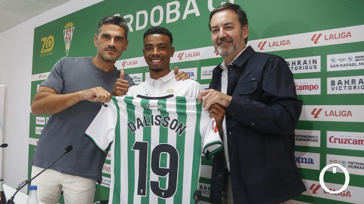 Presentación de Dalisson como jugador del Córdoba CF