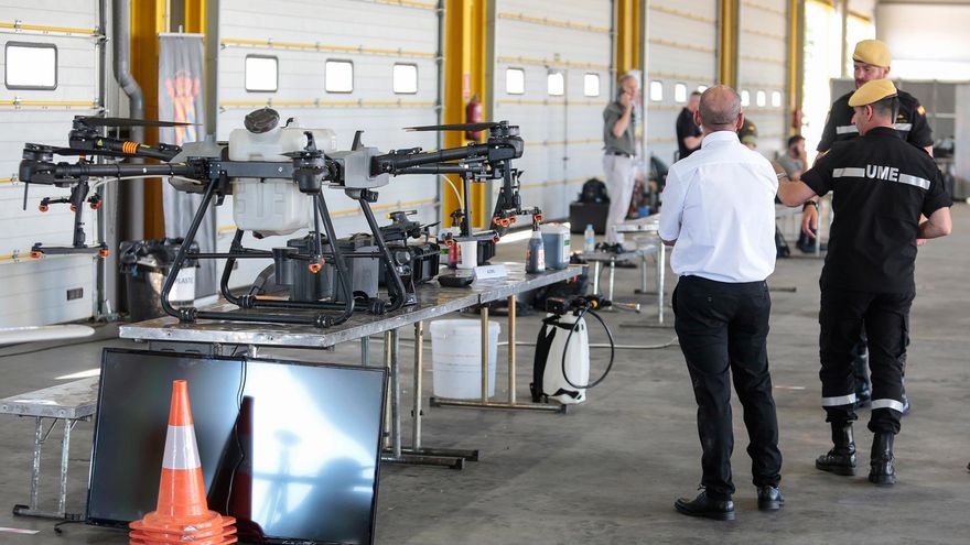 El 'embrión' de la unidad de drones de la UME se establecerá en el Ferral el día 20