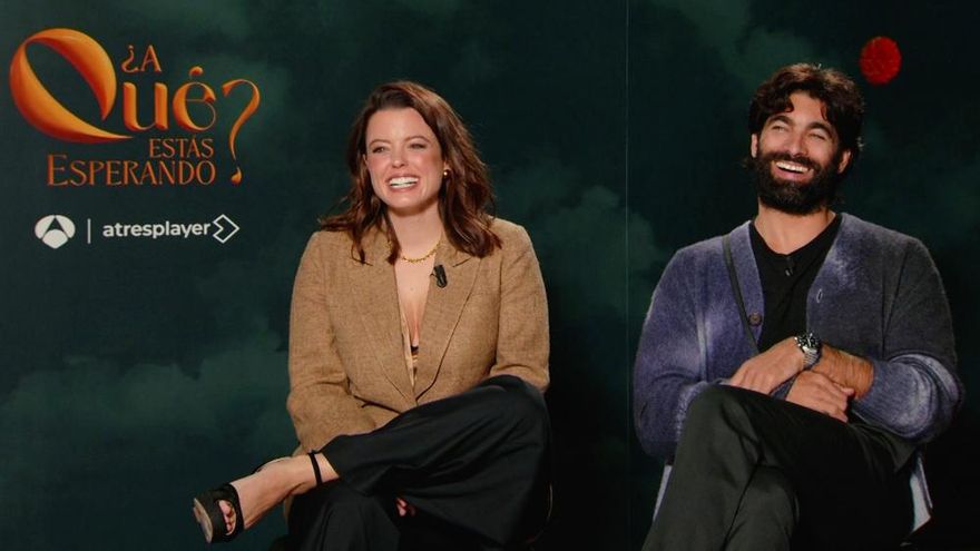 Adriana Torrebejano y Rubén Cortada se entregan al universo Megan Maxwell: "Es un reto enfrentarse a tanto sexo en una serie"