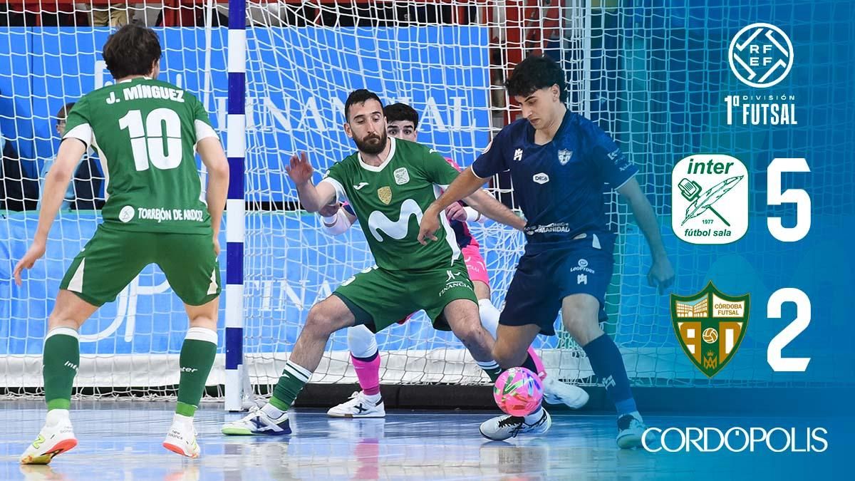 El Córdoba Patrimonio no puede con la eficacia de Movistar Inter