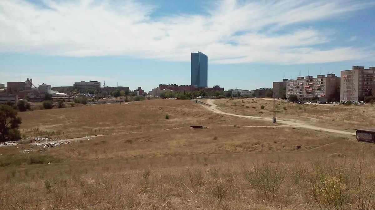 Terrenos donde se haría el desarrollo urbanítico de la Operación Chamartín en Madrid.
