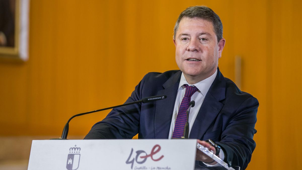 El presidente de Castilla-La Mancha, Emiliano García-Page