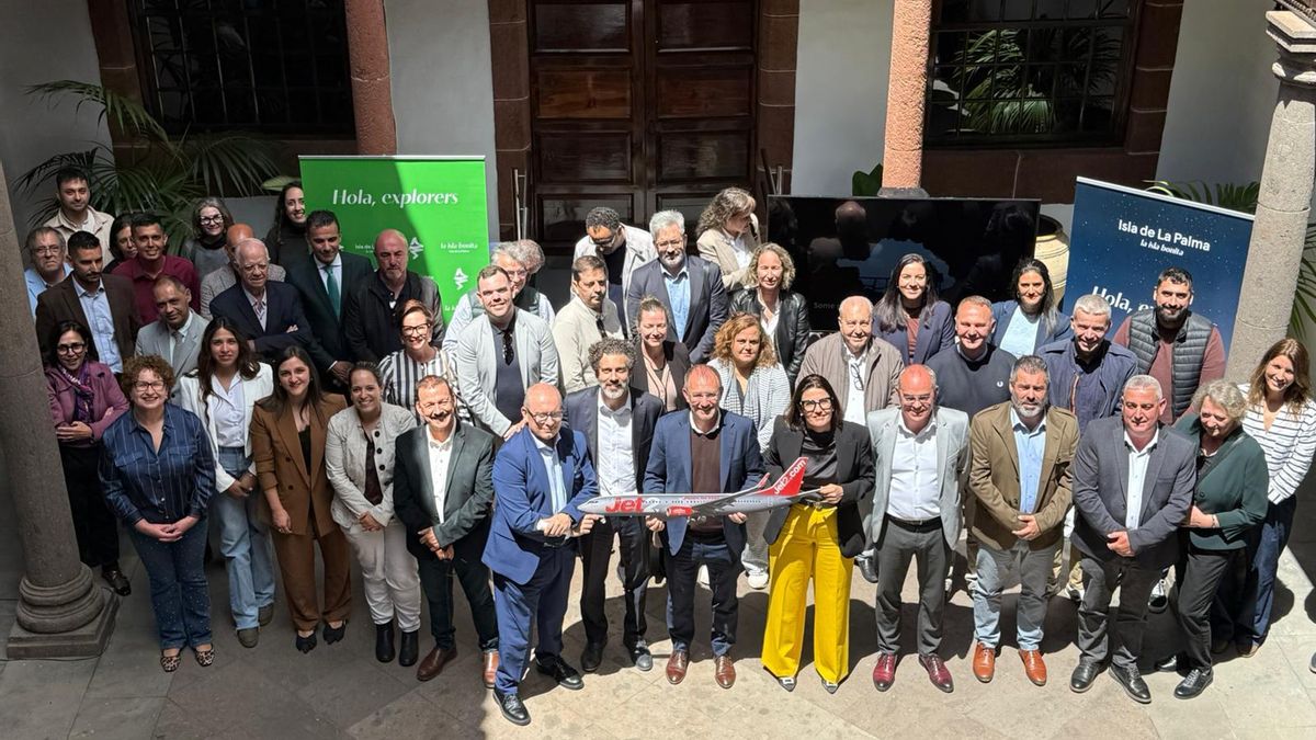 El Cabildo potencia el turismo británico con el inicio de la operativa de Jet2 en La Palma