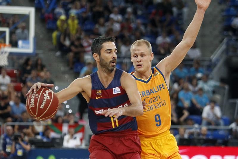 Final de la Supercopa entre Gran Canaria y FC Barcelona. (EFE)