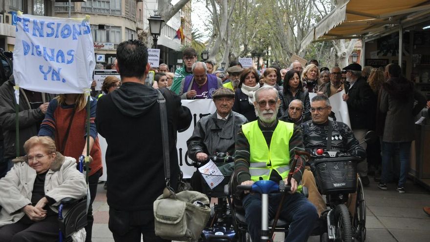 FOTOGALERÍA | Murcia vuelve a la calle para exigir unas pensiones dignas