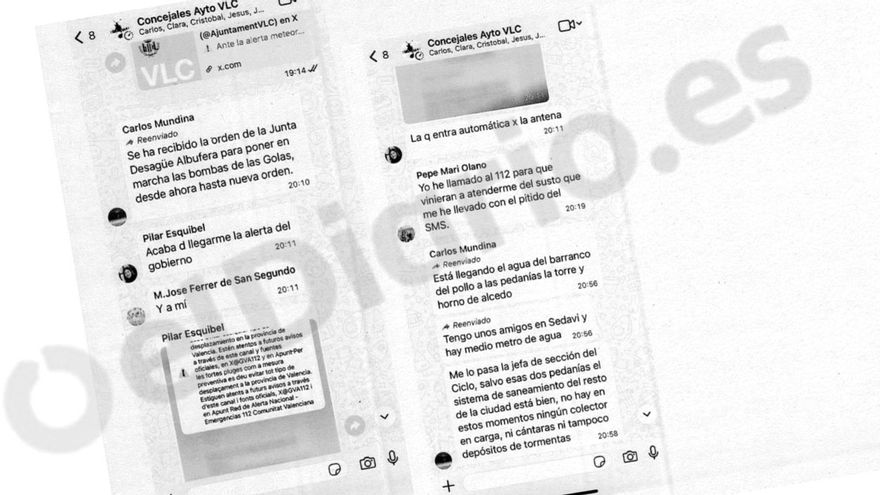 El edil de Seguridad de València planteó en plena dana que se cediera el mando al Gobierno: "O nos caerá la del pulpo"