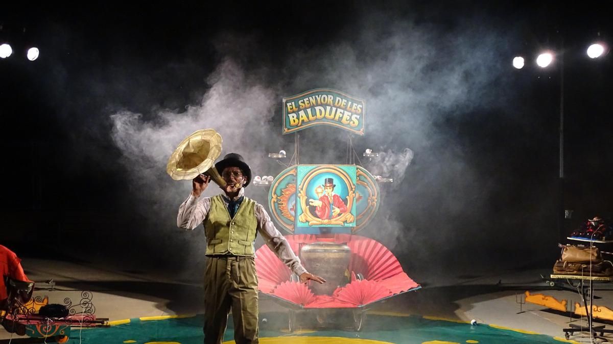 El dúo clown Penélope y Aquiles.