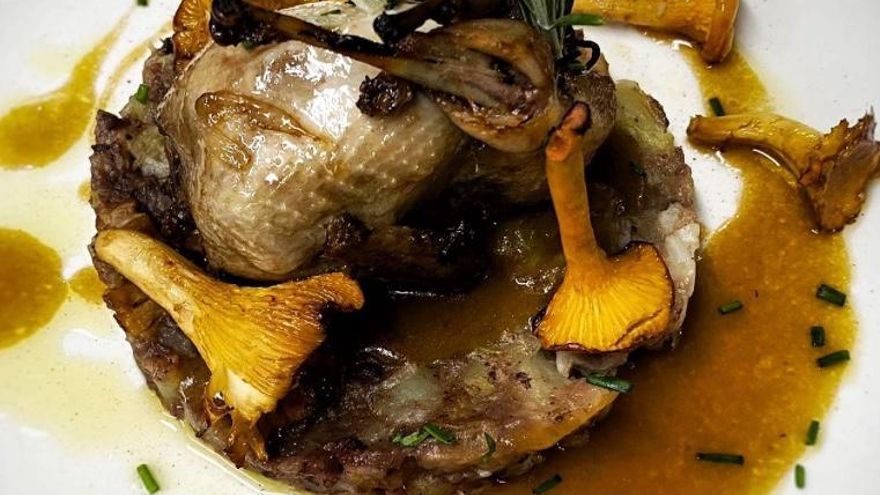 Guatlla amb camagrocs en Can Suñé