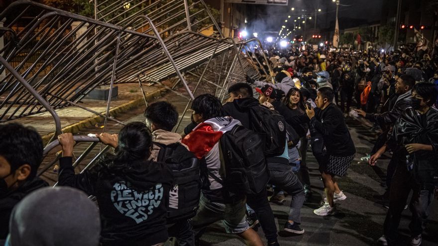 Ordenan detención preliminar de policía acusado de causar muerte de manifestante en Perú