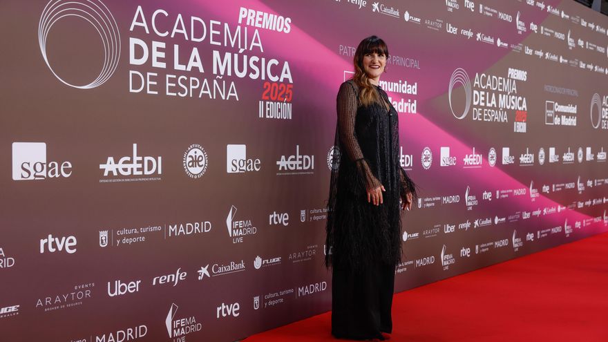 La noche de Rozalén y de una "Palestina libre" en los II Premios de la Academia de la Música