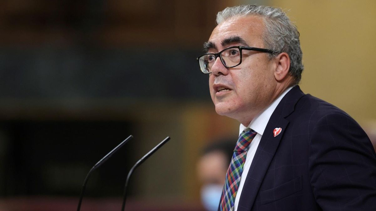 El portavoz del PRC en el Parlamento de Cantabria, Pedro Hernando.