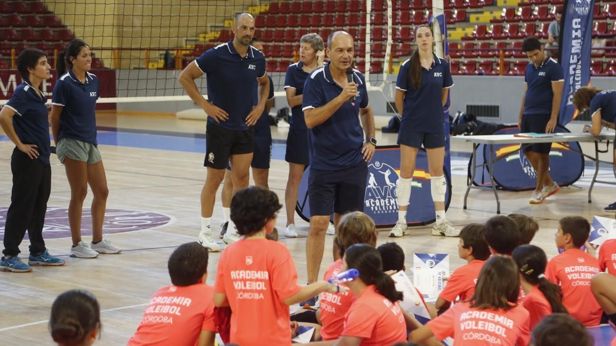 Clausura del XI Campus De Voleibol Ciudad De Córdoba - Rafa Pascual