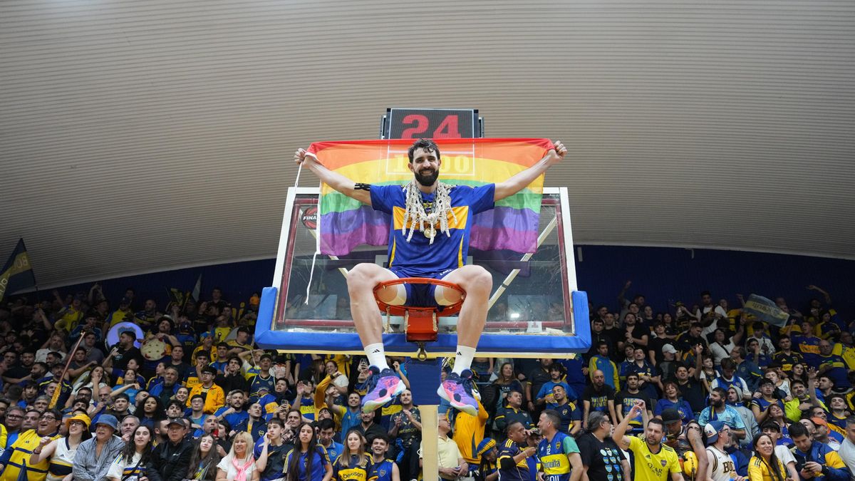 El festejo de Sebastián Vega de Boca