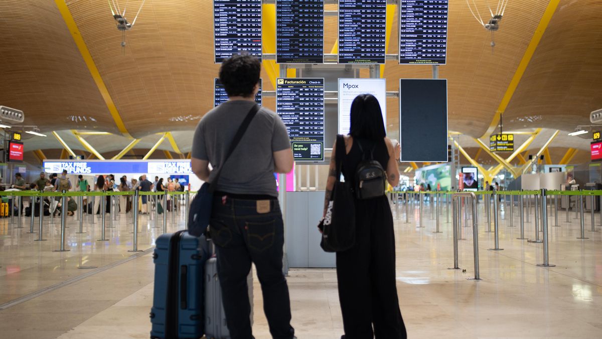 Interior del aeropuerto Adolfo Suárez Madrid-Barajas en una imagen de archivo.