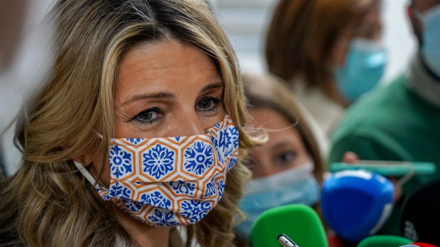 La vicepresidenta segunda y ministra de Trabajo y Economía Social, Yolanda Díaz.