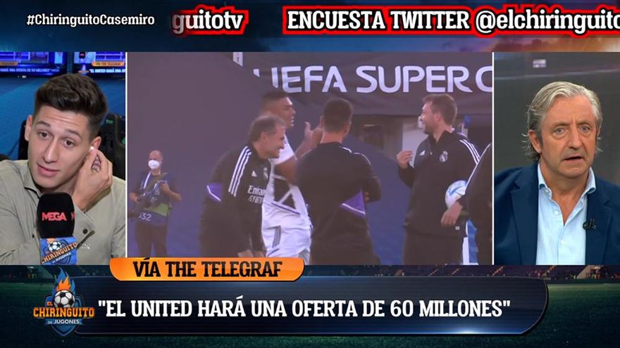 Pedrerol tira de ironía tras señalar a un redactor de 'El Chiringuito': “Luego dicen que me enfado”