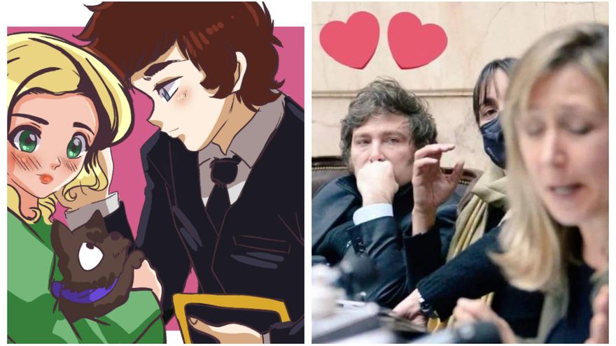 Del fanfic al porno político: crónica del affaire ficcional Milei x Bregman