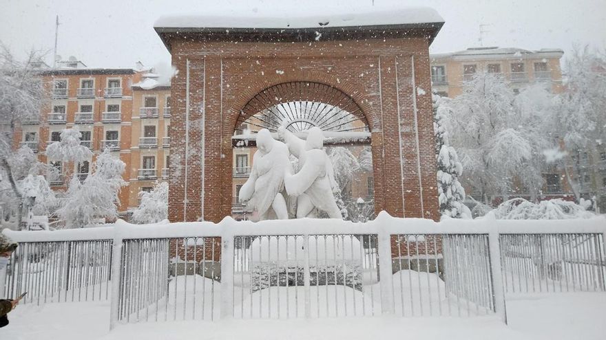 El Dos de Mayo, nevado