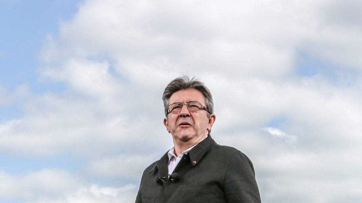 Imagen de archivo del lider de la izquierda radical francesa, Jean-Luc Melenchon. EFE/EPA/Frederic Scheiber