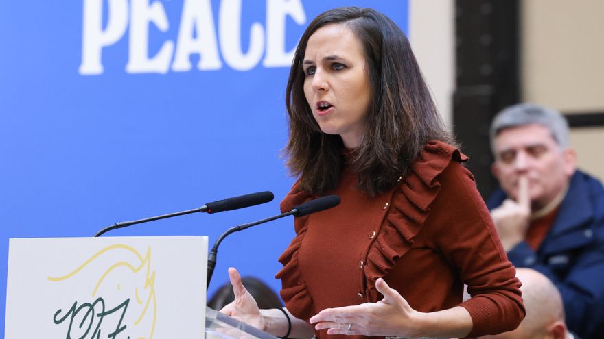 La secretaria general de Podemos y ministra de Derechos Sociales y Agenda 2030, Ione Belarra.