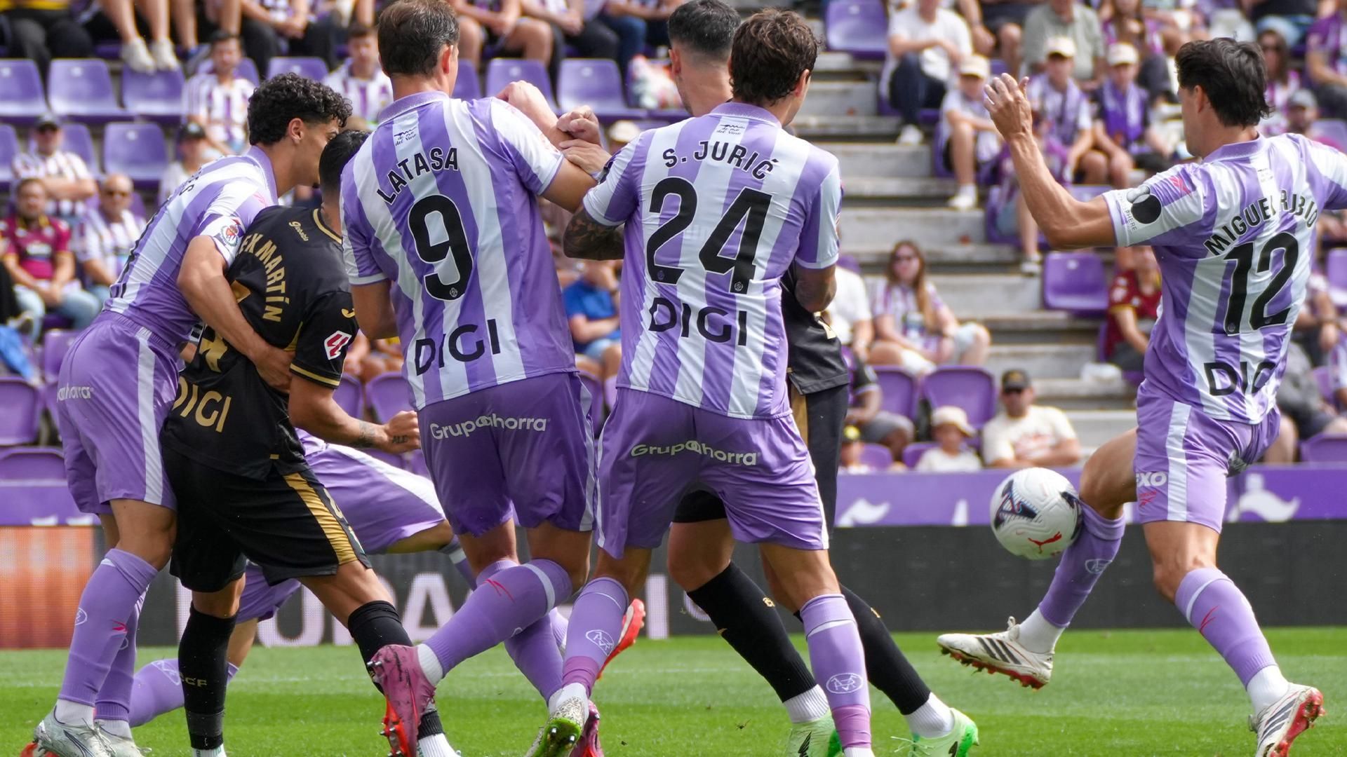 El Real Valladolid-Córdoba CF, en imágenes