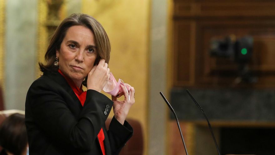 La portavoz parlamentaria del PP, Cuca Gamarra.