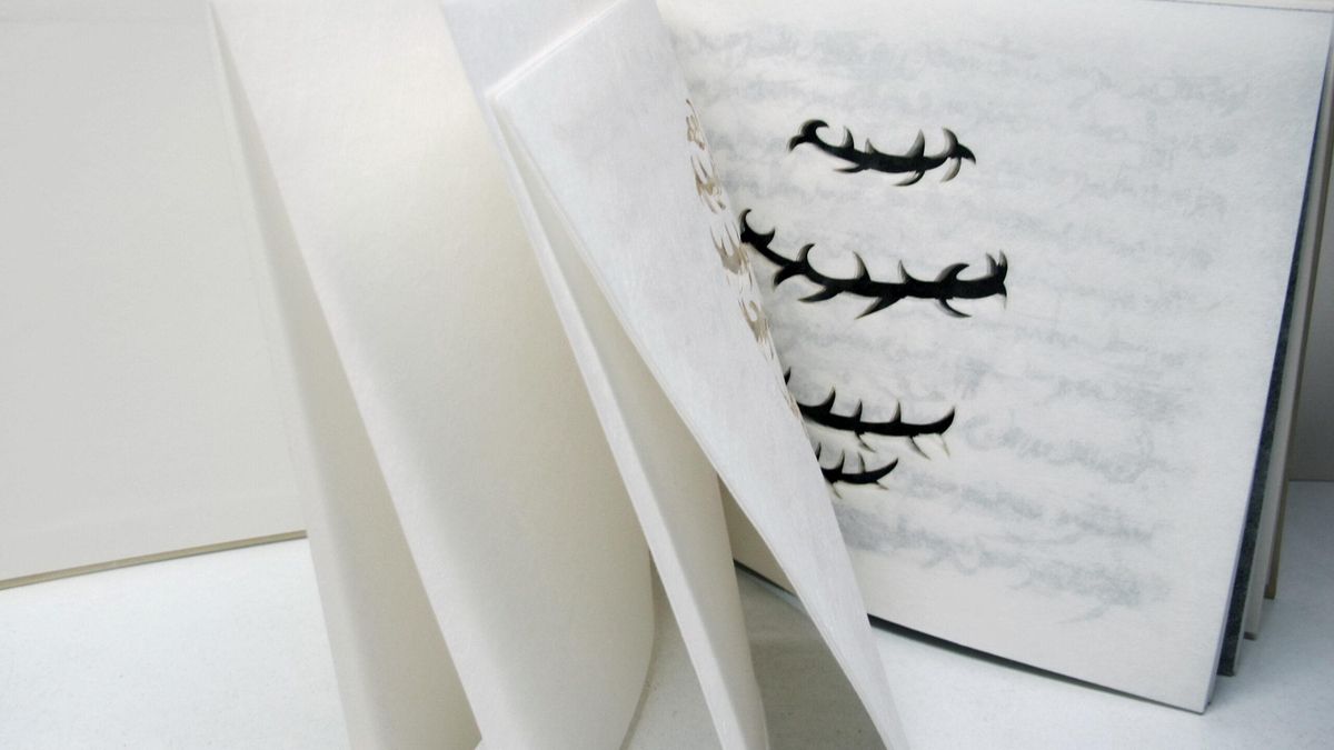 Libro de artista de Victoria Santesmases