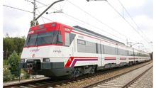 Uno de los trenes de cercanías que opera Renfe.